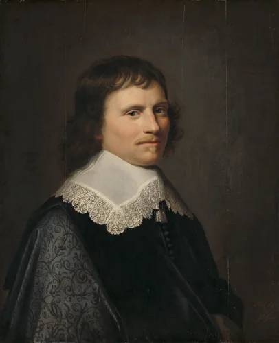 Portrait of a 27-Year-Old Man by Jacob Willemsz. Delff, painting, 1643