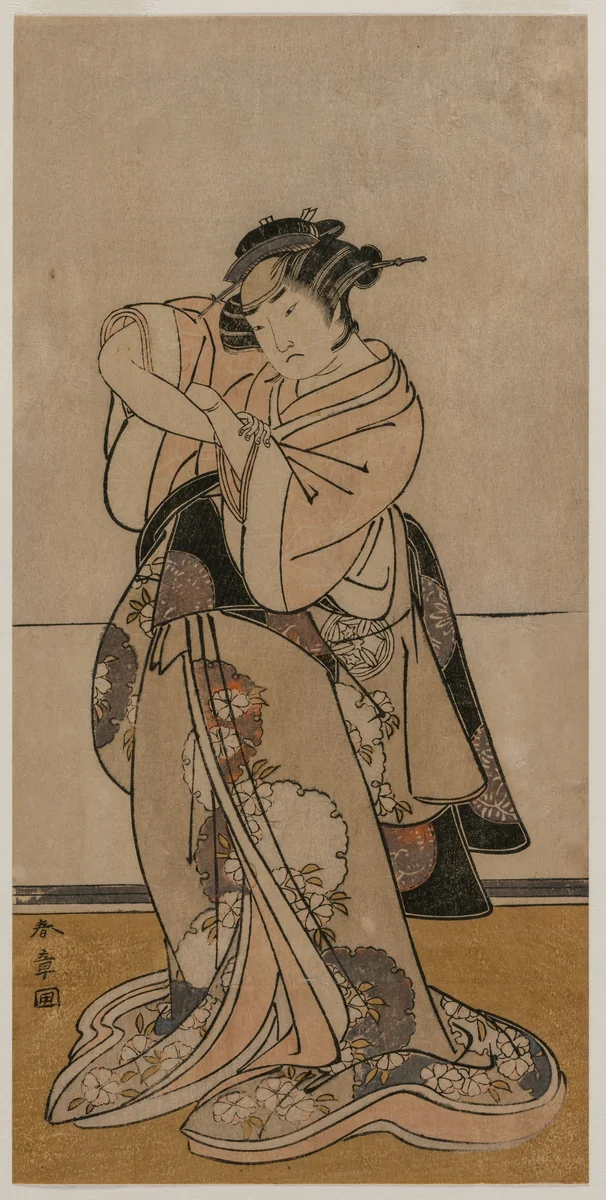 Actor Yamashita Yaozo by Katsukawa Shunshô (勝川春章), print, 1726-1792