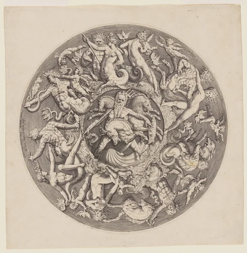 Neptune’s Kingdom by Jacques de Gheyn II, print, 1587