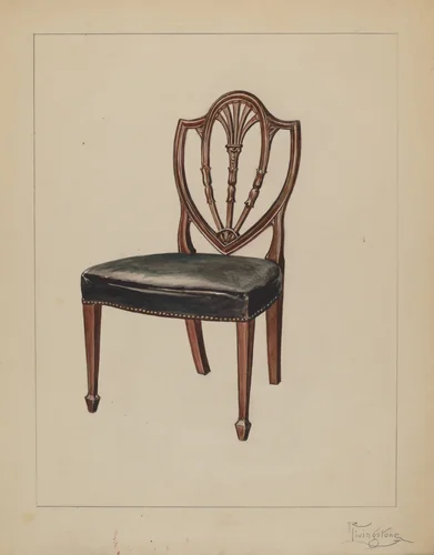 Side Chair by Rolland Livingstone, index of american design, 1936