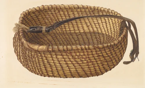 Grain Basket by Alfonso Moreno, index of american design, 1938