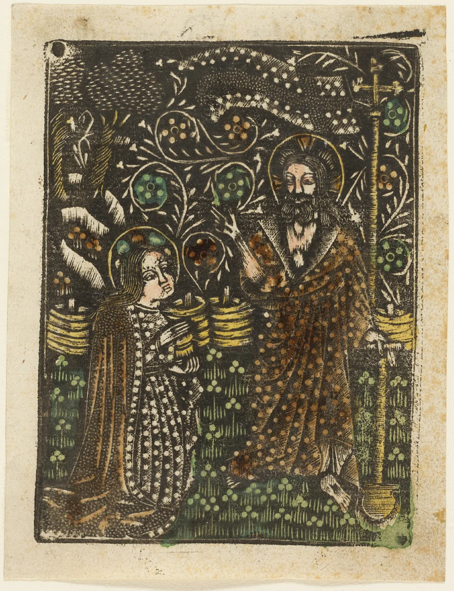 Noli me Tangere by Artist Unknown, metalwork, 1460-1465