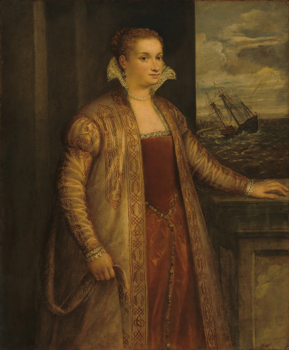 Emilia di Spilimbergo by Titian, painting, 1560
