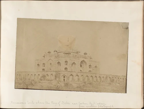 [Humayun's Tomb, Delhi] by R. B. Hill, photograph, 1850-1859