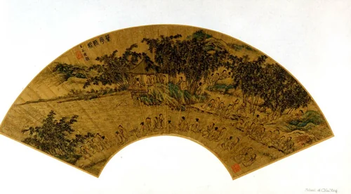 The Gathering at the Orchid Pavilion by Qiu Ying (仇英), other, 1644-1911