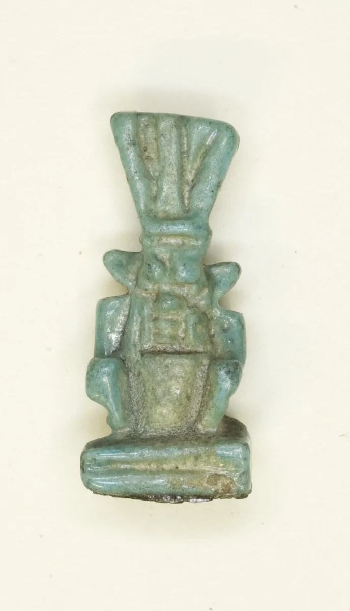 Amulet of the God Bes by Egyptian, metalwork, -1069--332