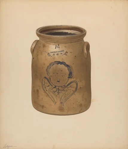 Jar by Giacinto Capelli, index of american design, 1941