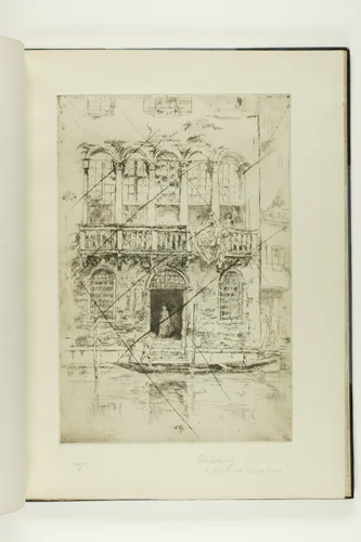 The Balcony by James McNeill Whistler, print, 1879-1880