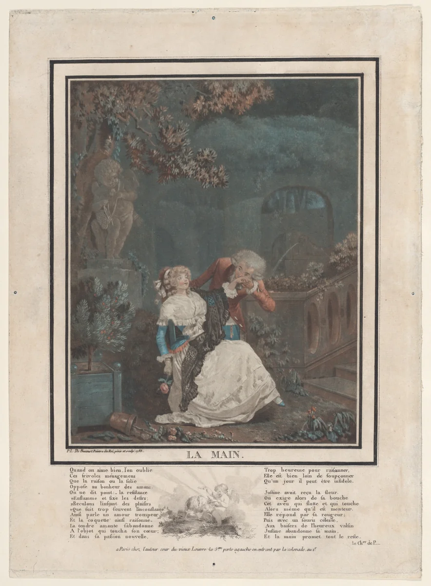 The Hand by Louis Philibert Debucourt, print, 1788