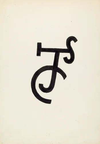 Cattle Brand by J. Henry Marley, index of american design, 1936
