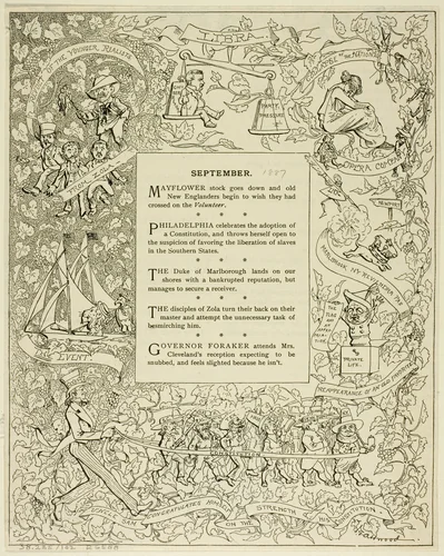 September, from Life by F. G. Atwood, print, 1887