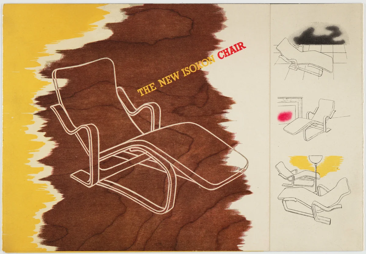 The New Isokon Chair by László Moholy-Nagy, design, 1935
