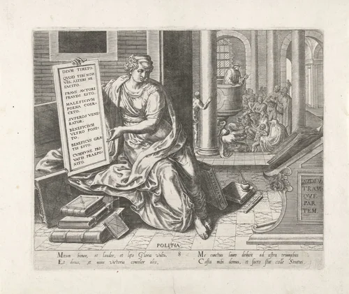 Staatskunde by Unknown, print, 1574-1575