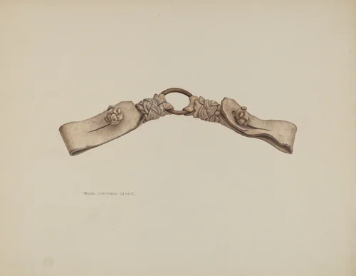 Horse Hobble by Rose Campbell-Gerke, index of american design, 1941