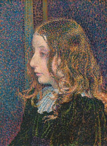 Denise Maréchal by Théo van Rysselberghe, painting, 1894