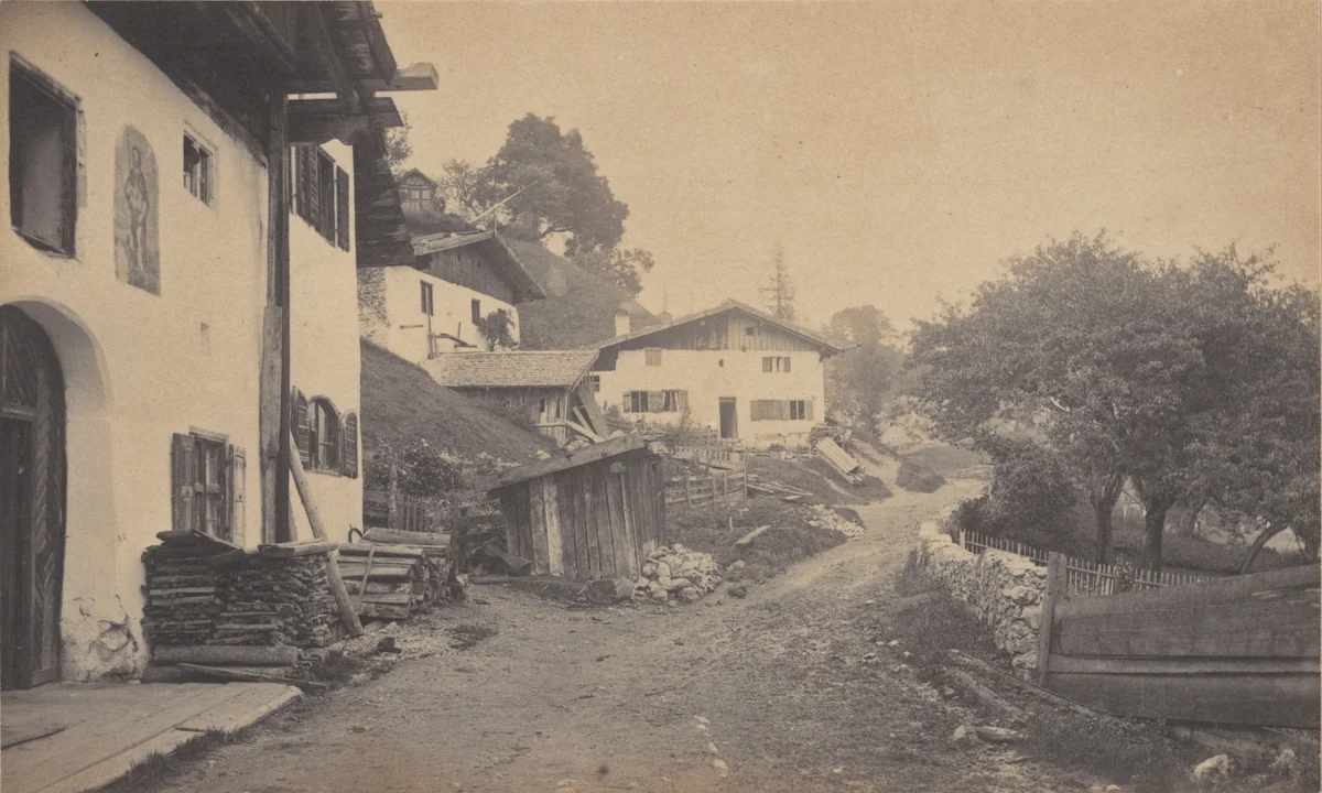 Mittenwald by Alfred Stieglitz, photograph, 1886