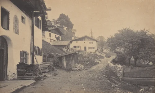 Mittenwald by Alfred Stieglitz, photograph, 1886