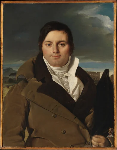 Joseph-Antoine Moltedo (born 1775) by Jean-Auguste-Dominique Ingres, painting, 1805-1815