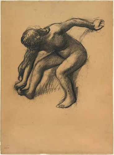 After the Bath by Edgar Degas, print, 1895-1905