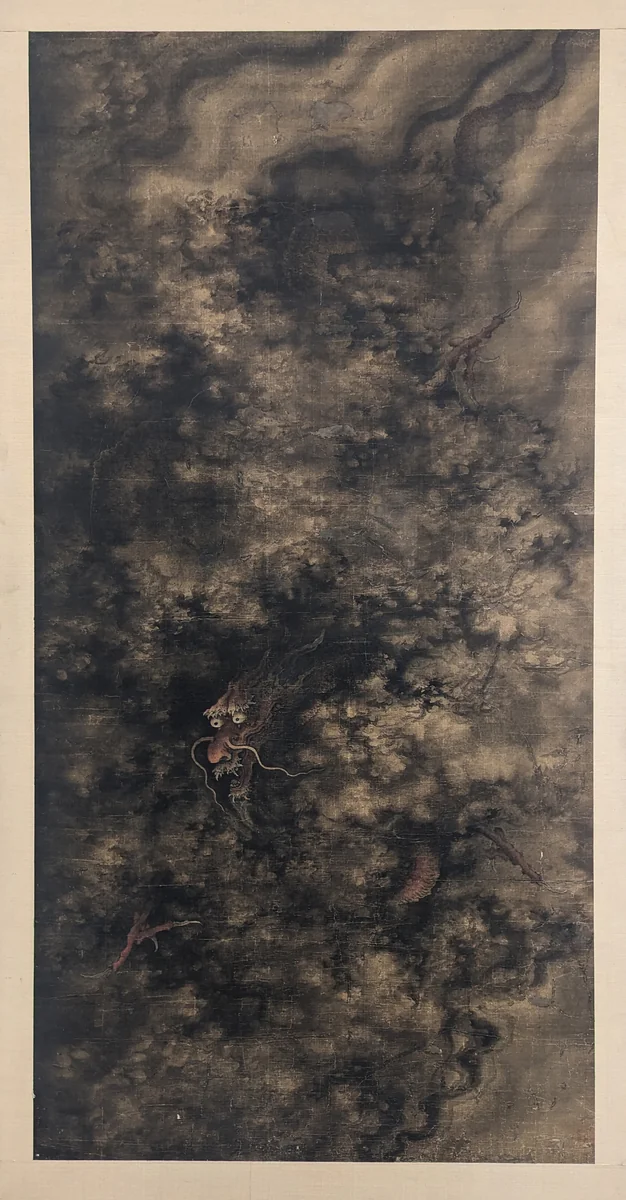 Dragon in the Clouds by Unidentified Artist, painting, 1700-1868