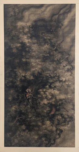Dragon in the Clouds by Unidentified Artist, painting, 1700-1868