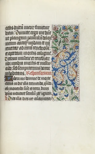 Book of Hours (Use of Rouen): fol. 133r by Master of the Geneva Latini, book, 1465-1475