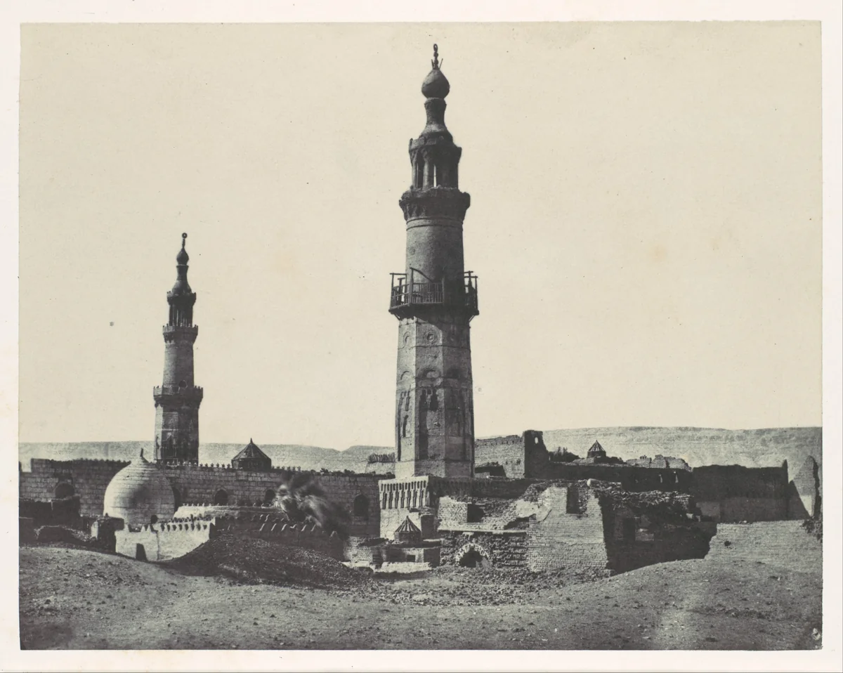 Haute-Égypte. Girgeh. Mosquèe d'Aly-Bey by Maxime Du Camp, photograph, 1850