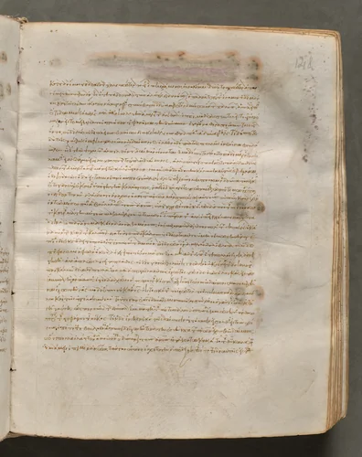 Text, folio 148 (recto), from a Gospel Book with Commentaries by Unknown, book, 1000-1100