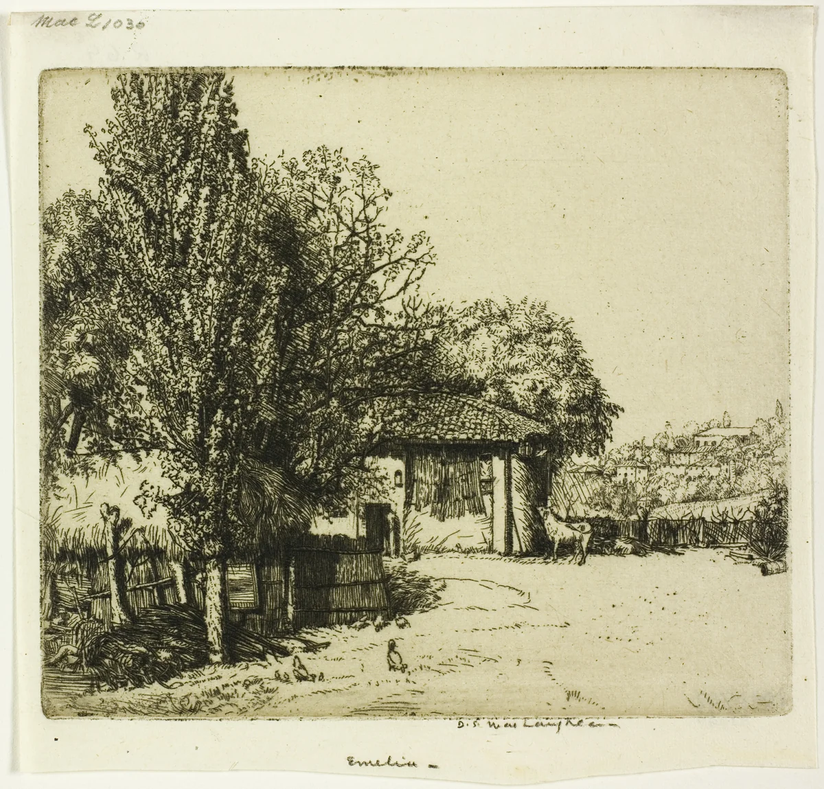 Emelia, Italy by Donald Shaw MacLaughlan, print, 1904