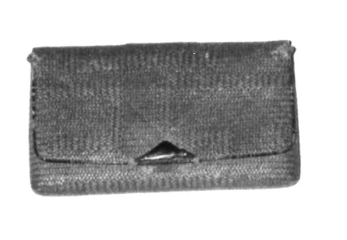 Tobacco Pouch by Japan, textile, 1801-1900
