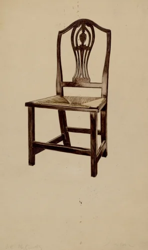Dining Chair by Donald Donovan, index of american design, 1936