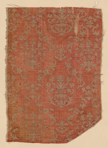 Fragment by Italy, textile, 1625-1650