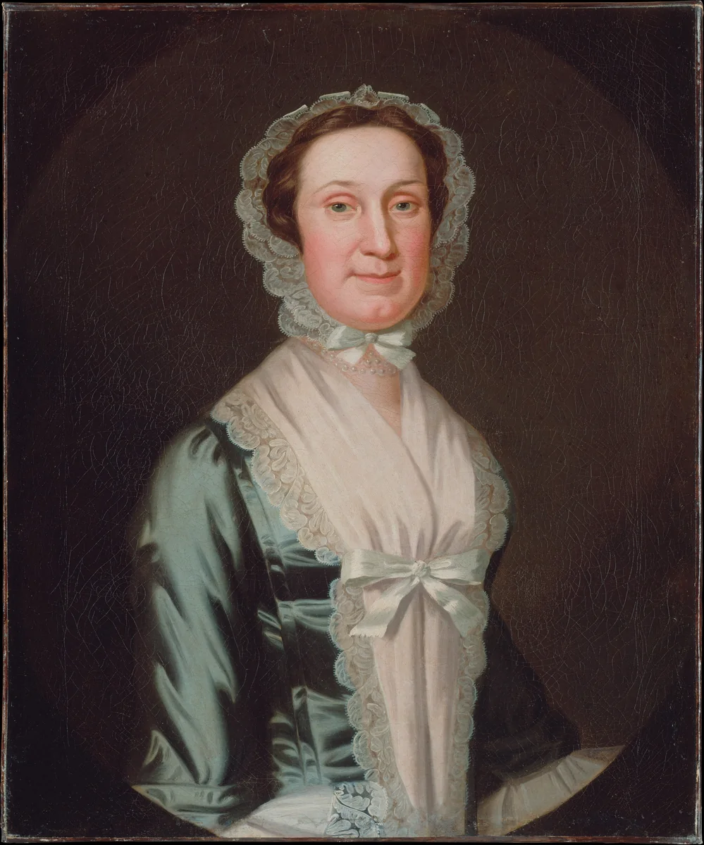 Mrs. Joseph Reade by John Wollaston, artwork, 1746-1752