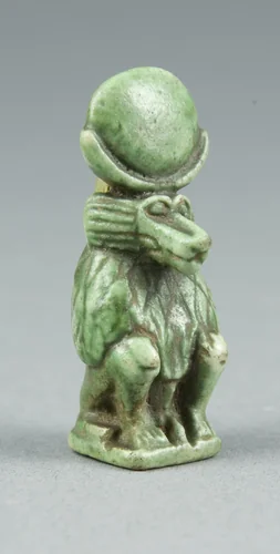 Amulet of Thoth by Egyptian, metalwork, -332--30