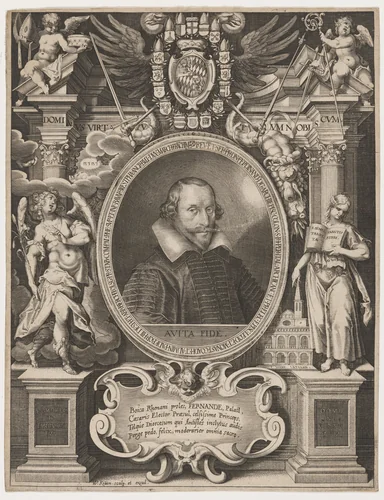 Ferdinand II, Roman Emperor by Wolfgang Philipp Kilian, print, 1628