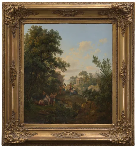 Birth of Bacchus by Károly Markó, painting, 1826