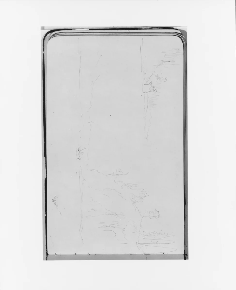 Vancouver (?) (from Sketchbook) by Albert Bierstadt, artwork, 1890