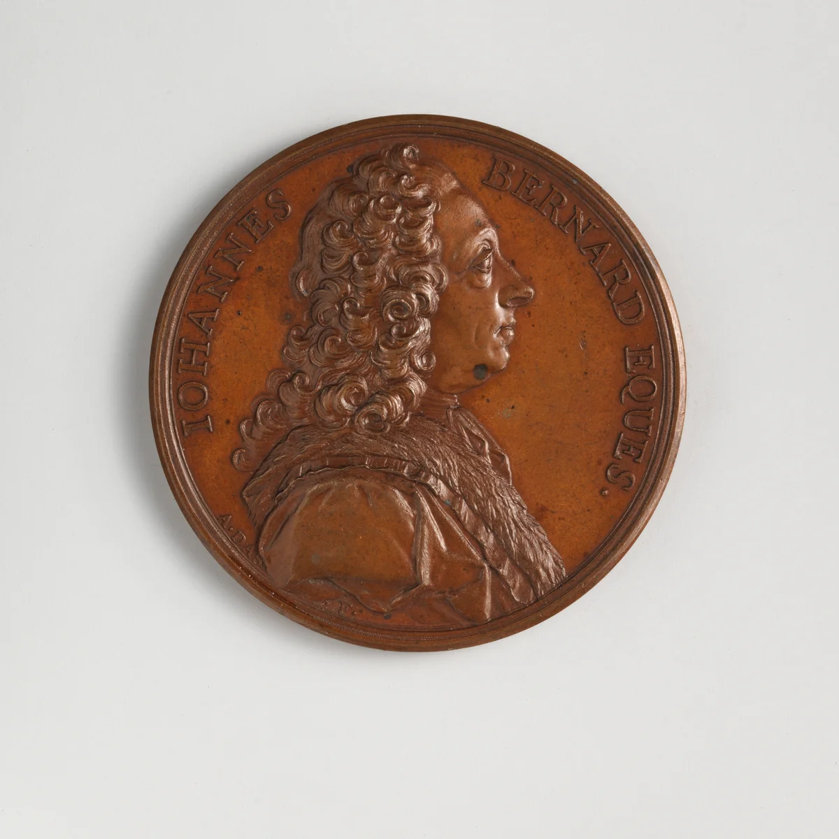 Sir John Barnard (ca. 1685–1764) by Jacques-Antoine Dassier, metalwork, 1744