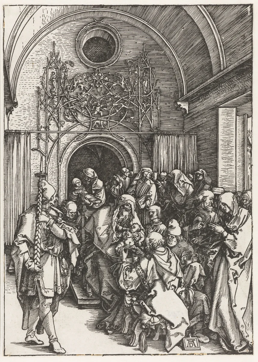 Besnijdenis van Christus by Unknown, print, 1502-1506