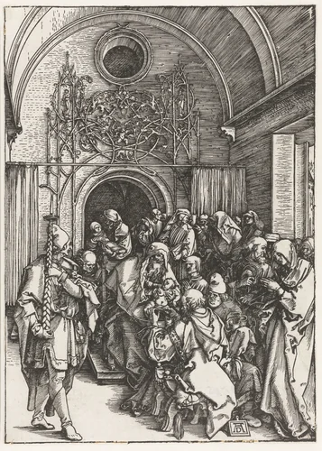 Besnijdenis van Christus by Unknown, print, 1502-1506