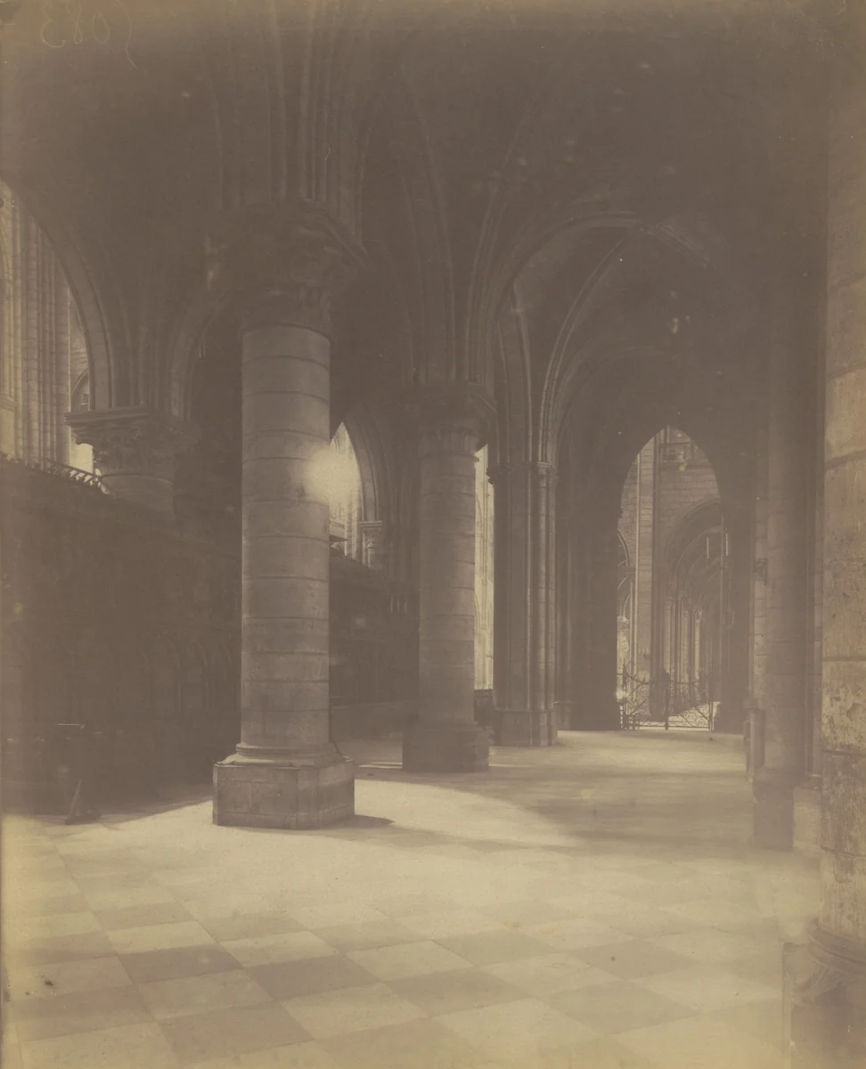 Notre-Dame by Eugène Atget, photograph, 1905