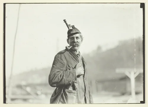 Welsh Coal Miner, West Virginia Mine by Lewis Wickes Hine, photograph, 1909