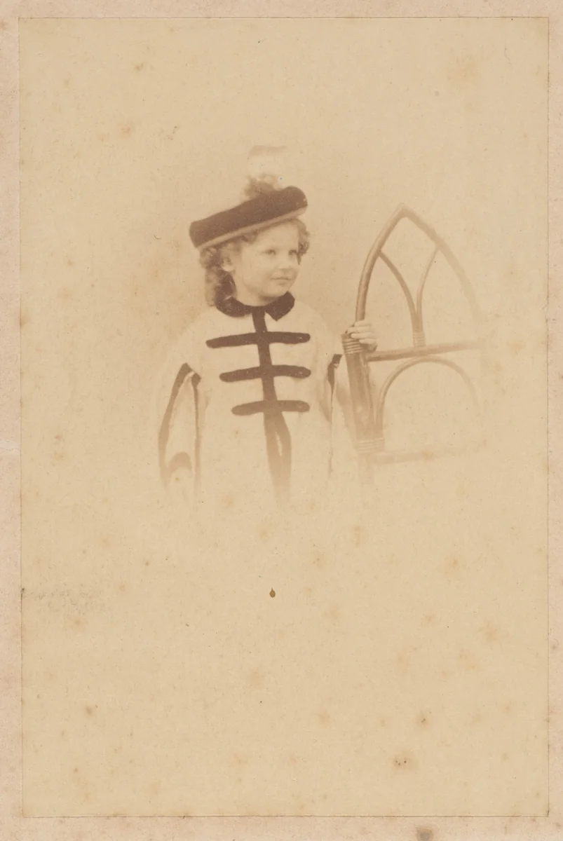 La chaise rustique by Pierre-Louis Pierson, photograph, 1860-1869