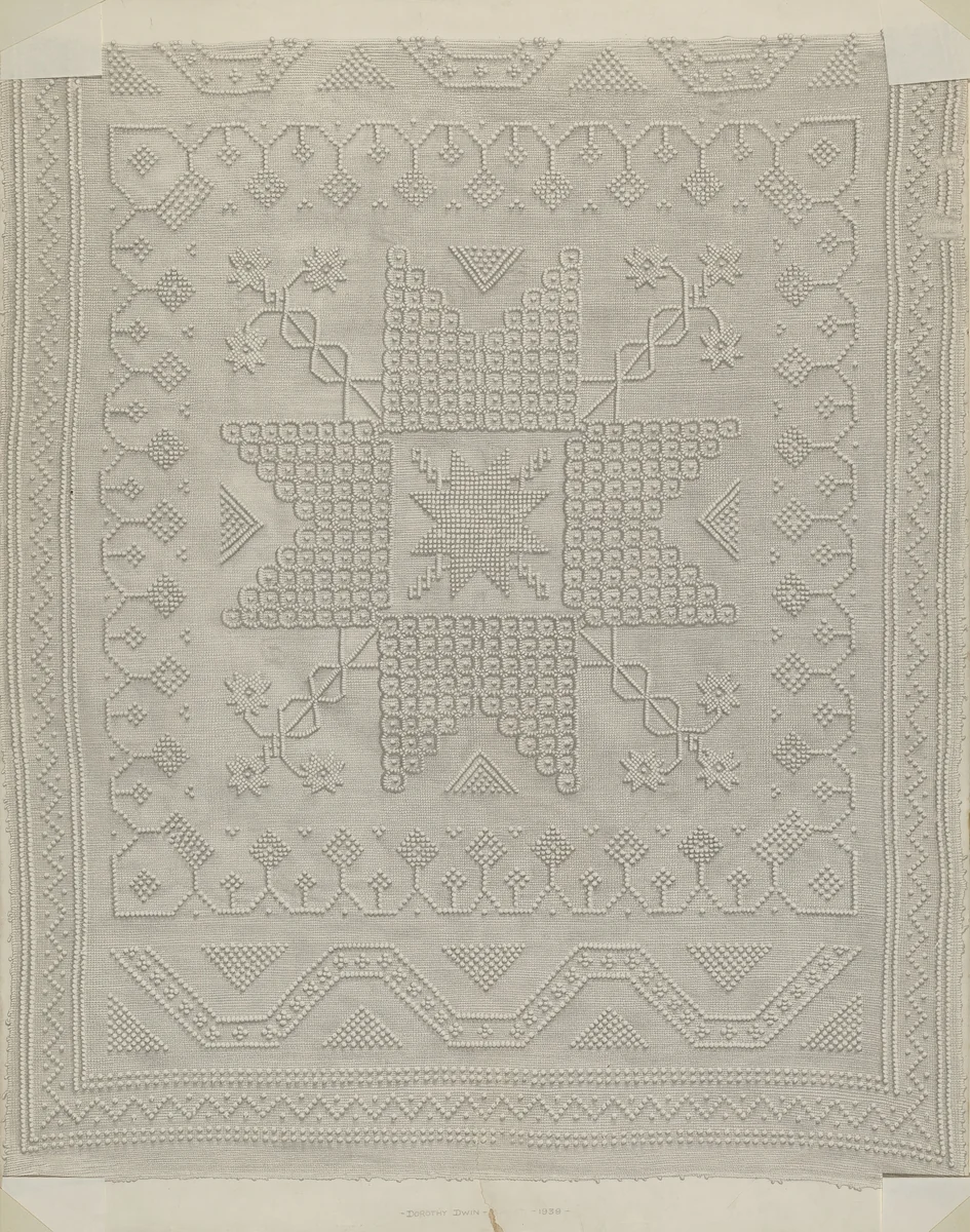 Runner by Dorothy Dwin, index of american design, 1939