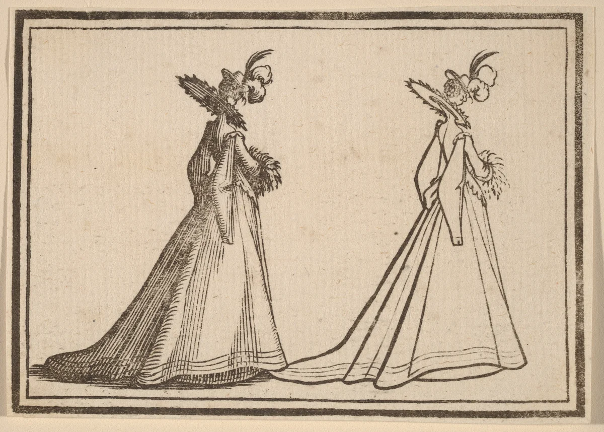 Lady in a Large Coat by Edouard Eckman
Jacques Callot, print, 1621