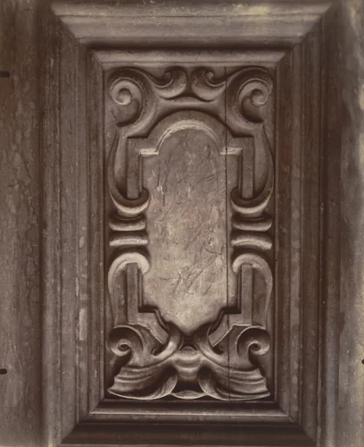 Porte. L'église Saint-Paul by Eugène Atget, photograph, 1911