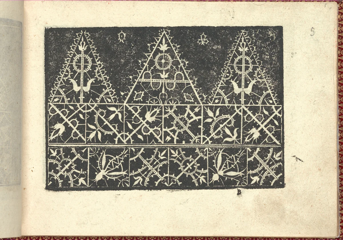 Corona delle Nobili et Virtuose Donne: Libro I-IV, page 5 (recto) by Cesare Vecellio, book, 1601