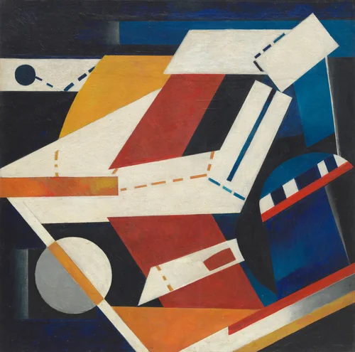Construction by Alexandra Exter, painting, 1922