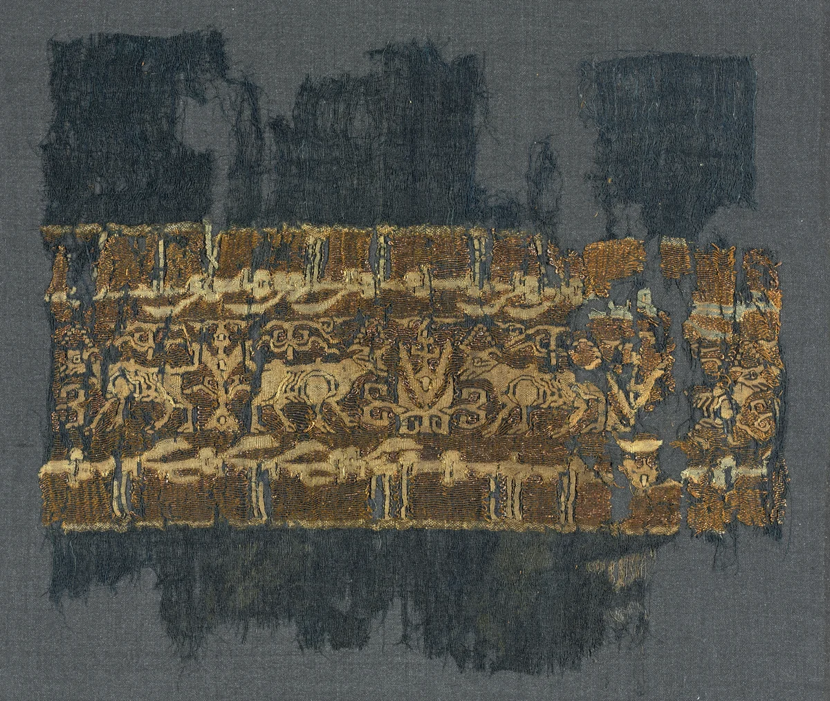 Tiraz with gold by Unknown, textile, 1020-1035