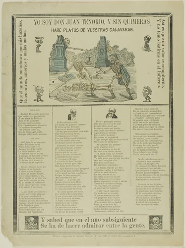 I Am Don Juan Tenorio by Manuel Manilla, print, 1850-1900